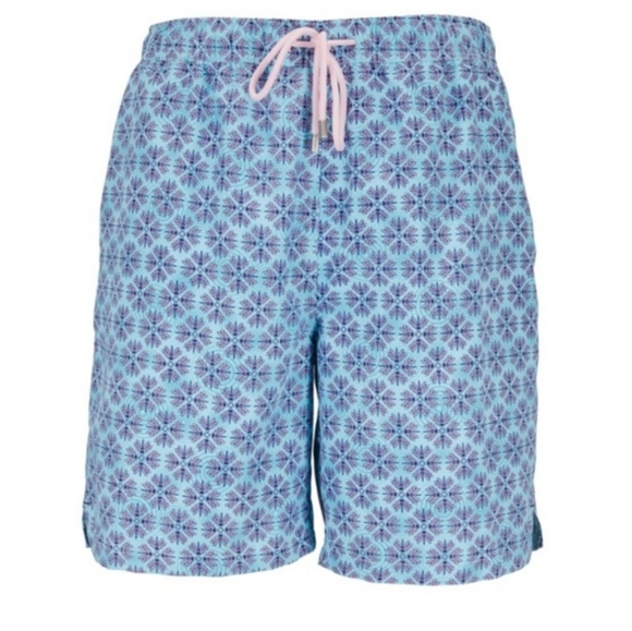 Peter Millar Other - Peter Millar Seaside Collection Aqua Dragonflies Swim Trunks